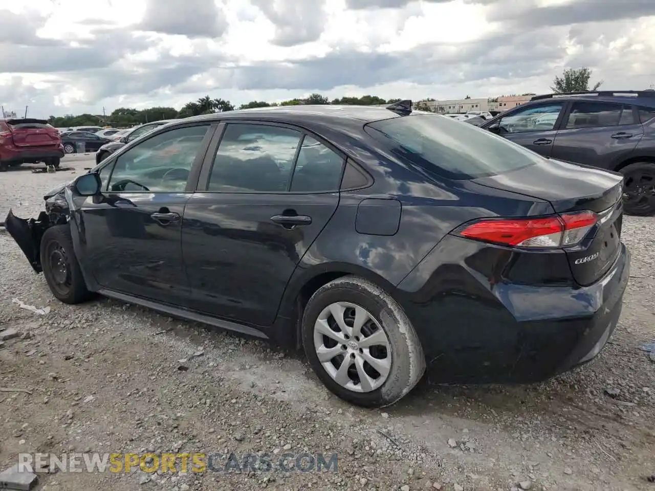 2 Photograph of a damaged car 5YFEPMAE9MP214158 TOYOTA COROLLA 2021