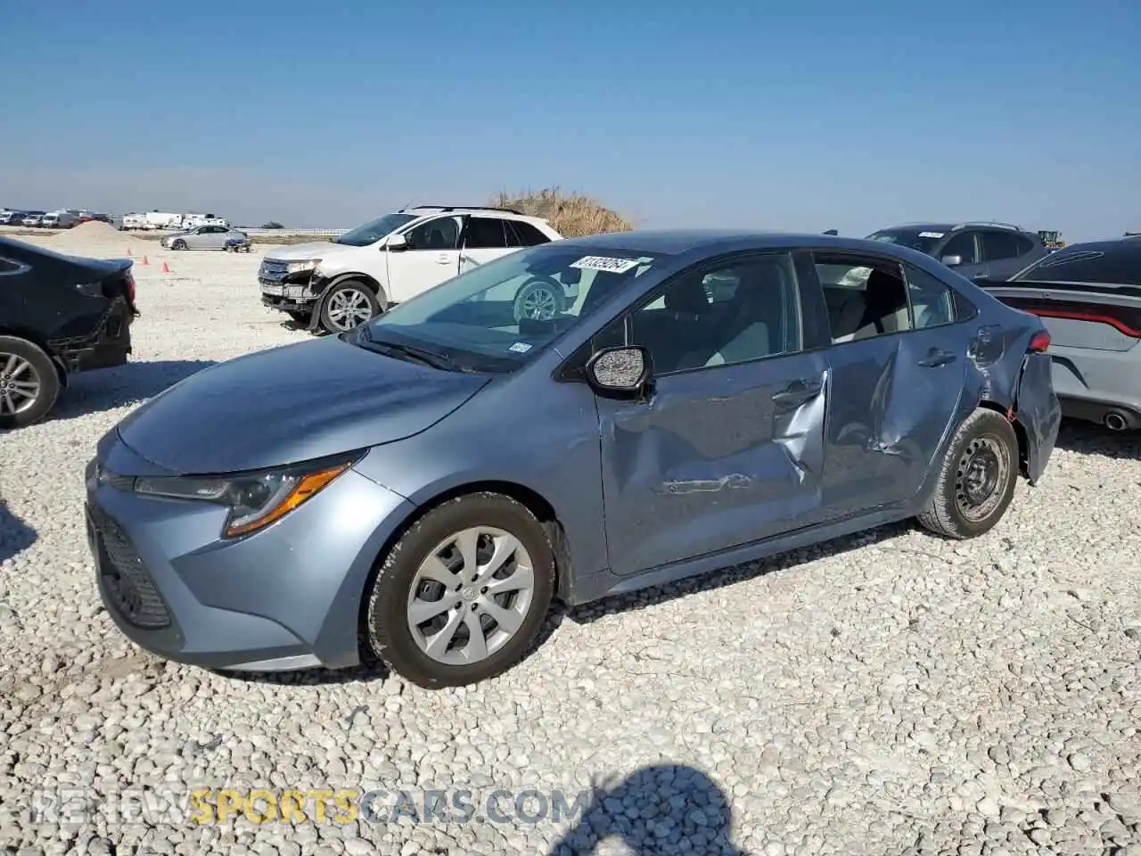 1 Photograph of a damaged car 5YFEPMAE9MP215469 TOYOTA COROLLA 2021