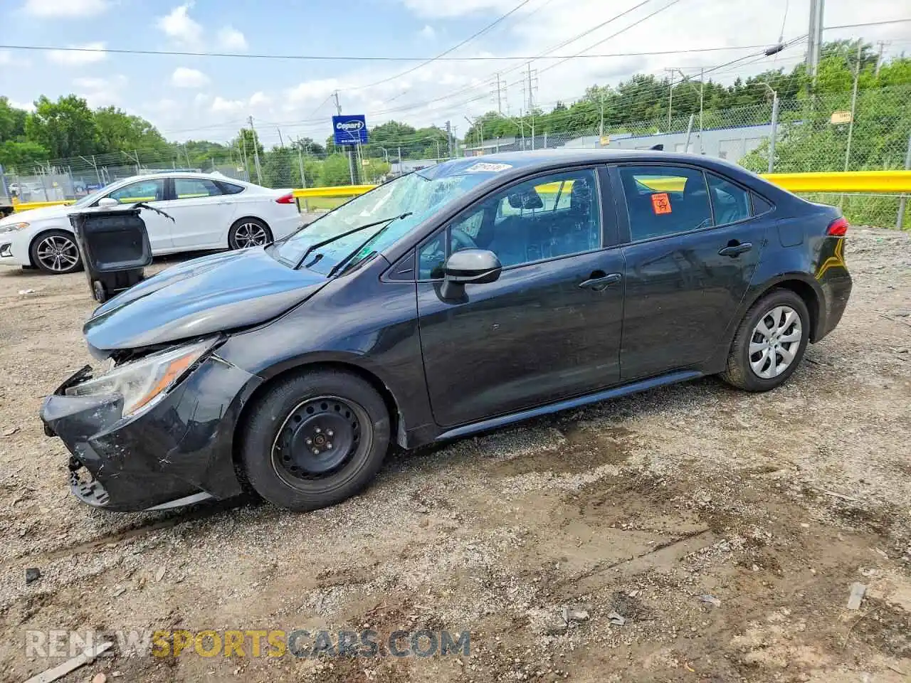 1 fotografías del automóvil dañado 5YFEPMAE9MP220557 TOYOTA COROLLA 2021