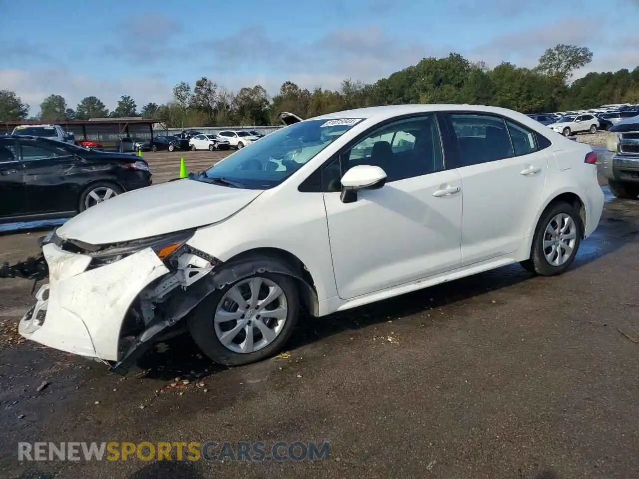 1 fotografías del automóvil dañado 5YFEPMAE9MP221871 TOYOTA COROLLA 2021