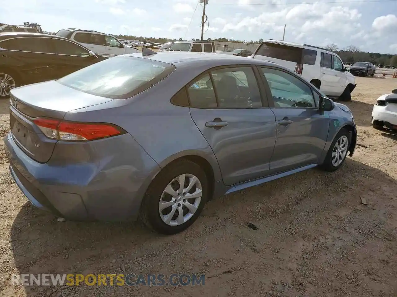 3 Photograph of a damaged car 5YFEPMAE9MP222020 TOYOTA COROLLA 2021