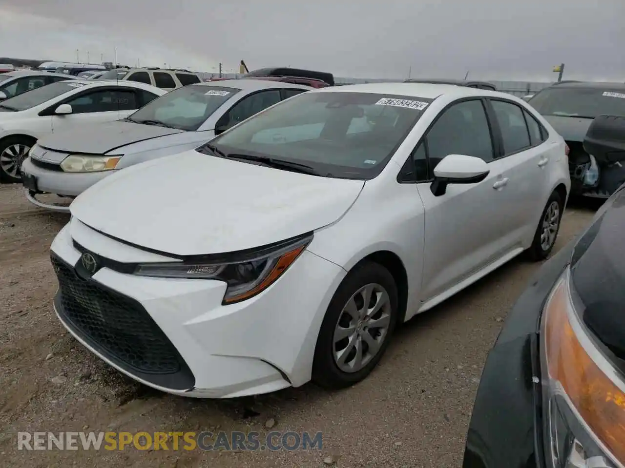 1 Photograph of a damaged car 5YFEPMAE9MP222275 TOYOTA COROLLA 2021