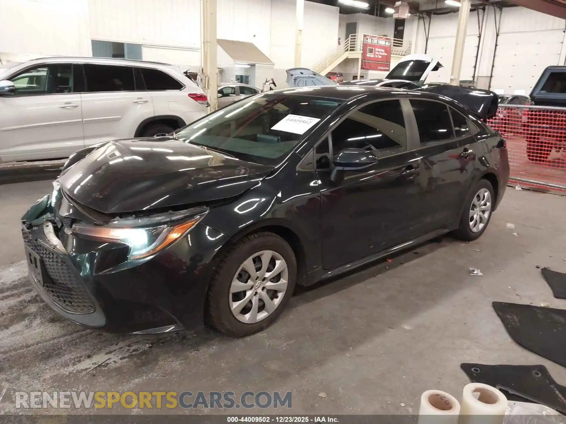 2 Фотография поврежденного автомобиля 5YFEPMAE9MP222907 TOYOTA COROLLA 2021