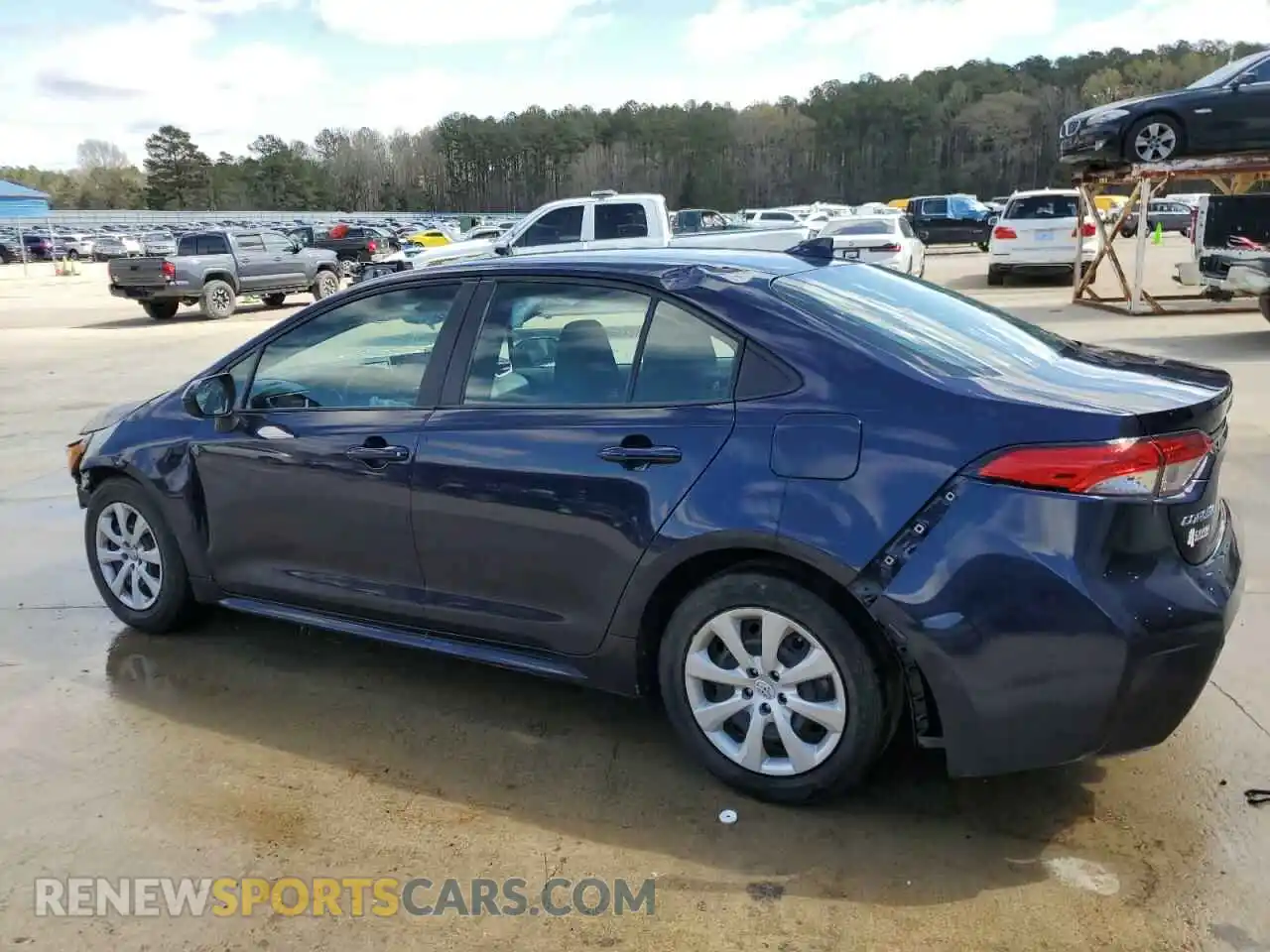 2 Photograph of a damaged car 5YFEPMAE9MP223359 TOYOTA COROLLA 2021