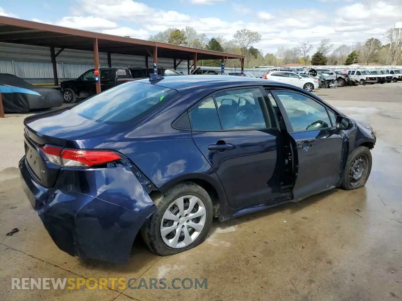 3 Photograph of a damaged car 5YFEPMAE9MP223359 TOYOTA COROLLA 2021