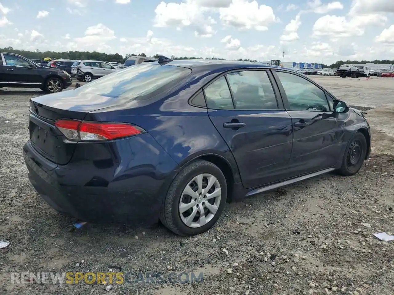 3 Photograph of a damaged car 5YFEPMAE9MP224351 TOYOTA COROLLA 2021