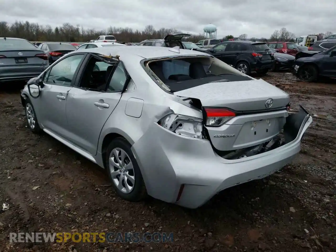 3 Photograph of a damaged car 5YFEPMAE9MP224477 TOYOTA COROLLA 2021