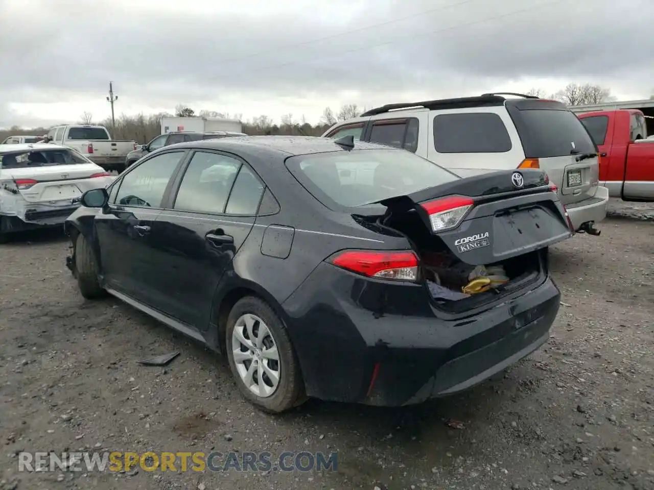 3 Photograph of a damaged car 5YFEPMAE9MP224950 TOYOTA COROLLA 2021