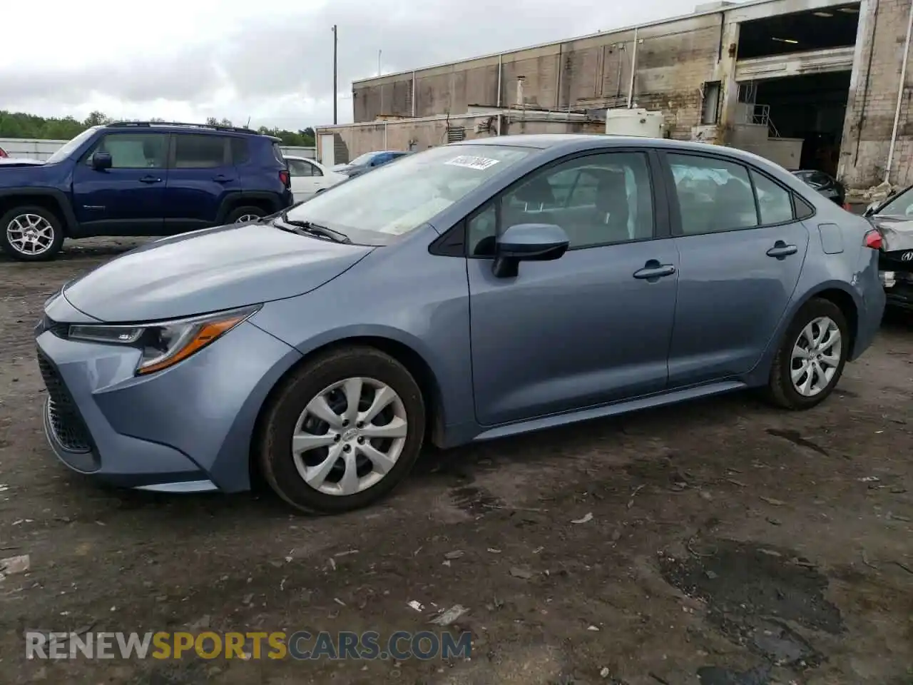 1 fotografías del automóvil dañado 5YFEPMAE9MP230957 TOYOTA COROLLA 2021
