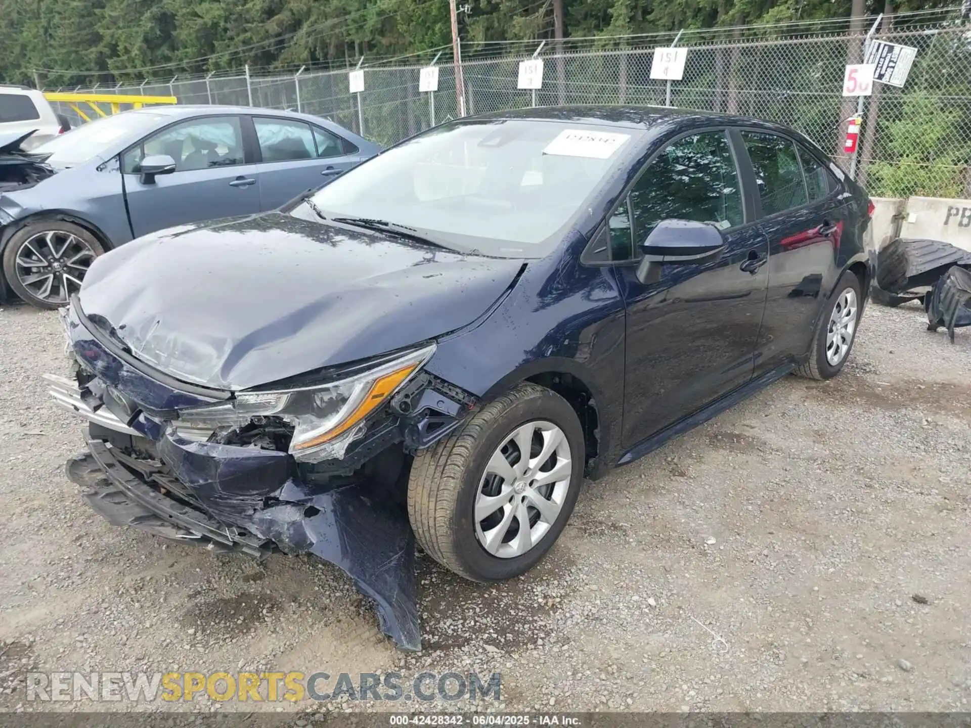 2 Photograph of a damaged car 5YFEPMAE9MP231185 TOYOTA COROLLA 2021