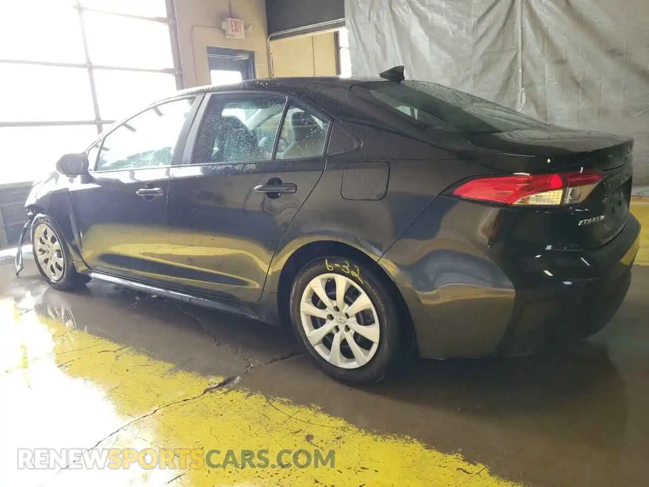 2 Photograph of a damaged car 5YFEPMAE9MP233695 TOYOTA COROLLA 2021