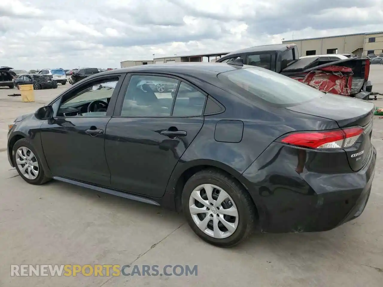 2 Photograph of a damaged car 5YFEPMAE9MP237701 TOYOTA COROLLA 2021
