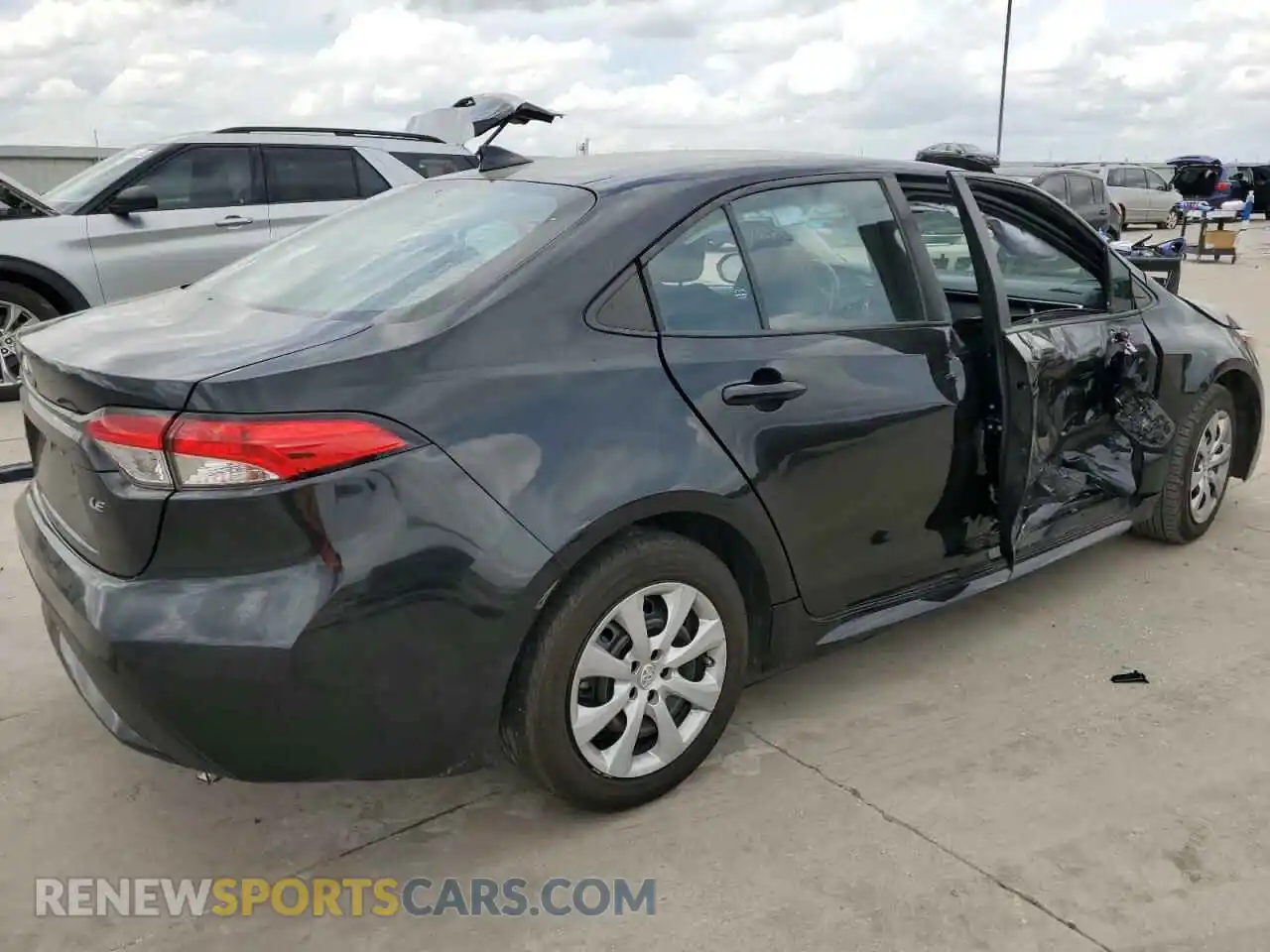 3 Photograph of a damaged car 5YFEPMAE9MP237701 TOYOTA COROLLA 2021