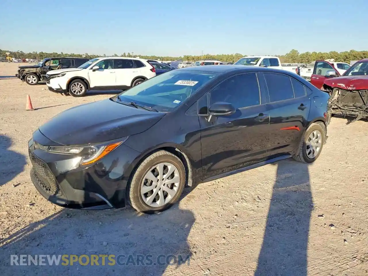 1 Photograph of a damaged car 5YFEPMAE9MP239755 TOYOTA COROLLA 2021