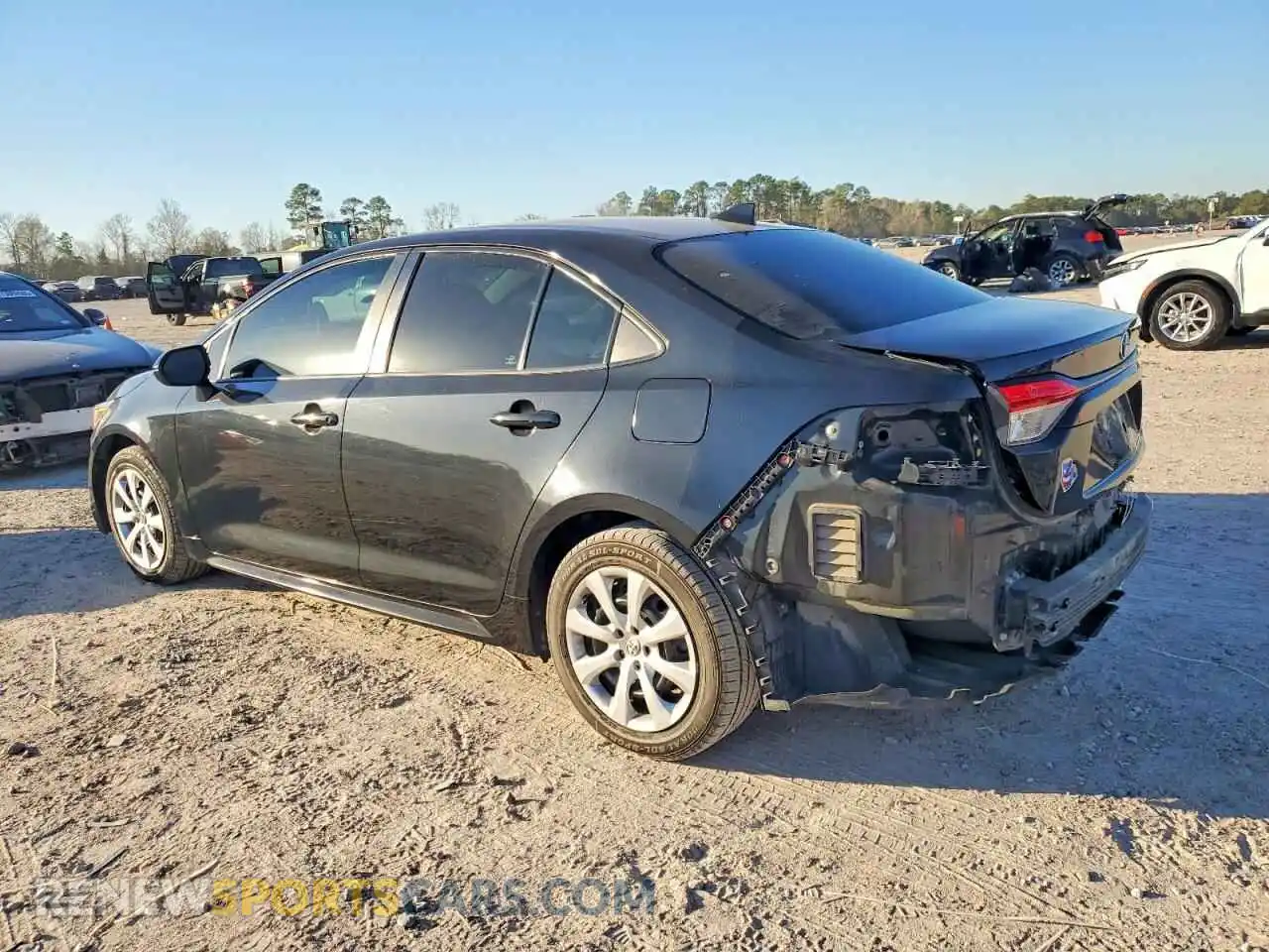 2 Photograph of a damaged car 5YFEPMAE9MP239755 TOYOTA COROLLA 2021