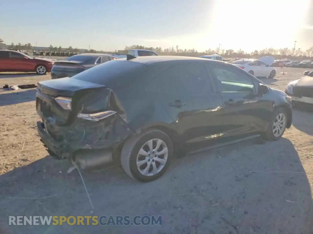3 Photograph of a damaged car 5YFEPMAE9MP239755 TOYOTA COROLLA 2021