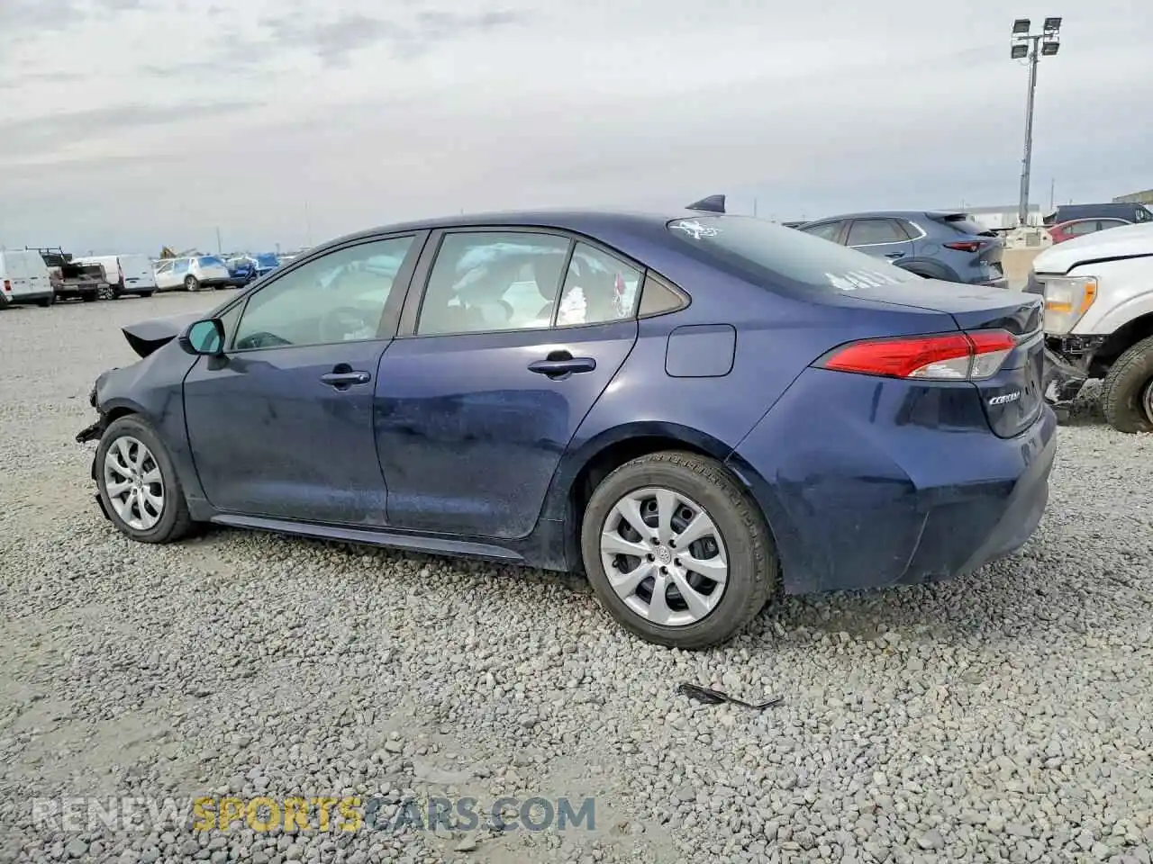 2 Photograph of a damaged car 5YFEPMAE9MP240856 TOYOTA COROLLA 2021