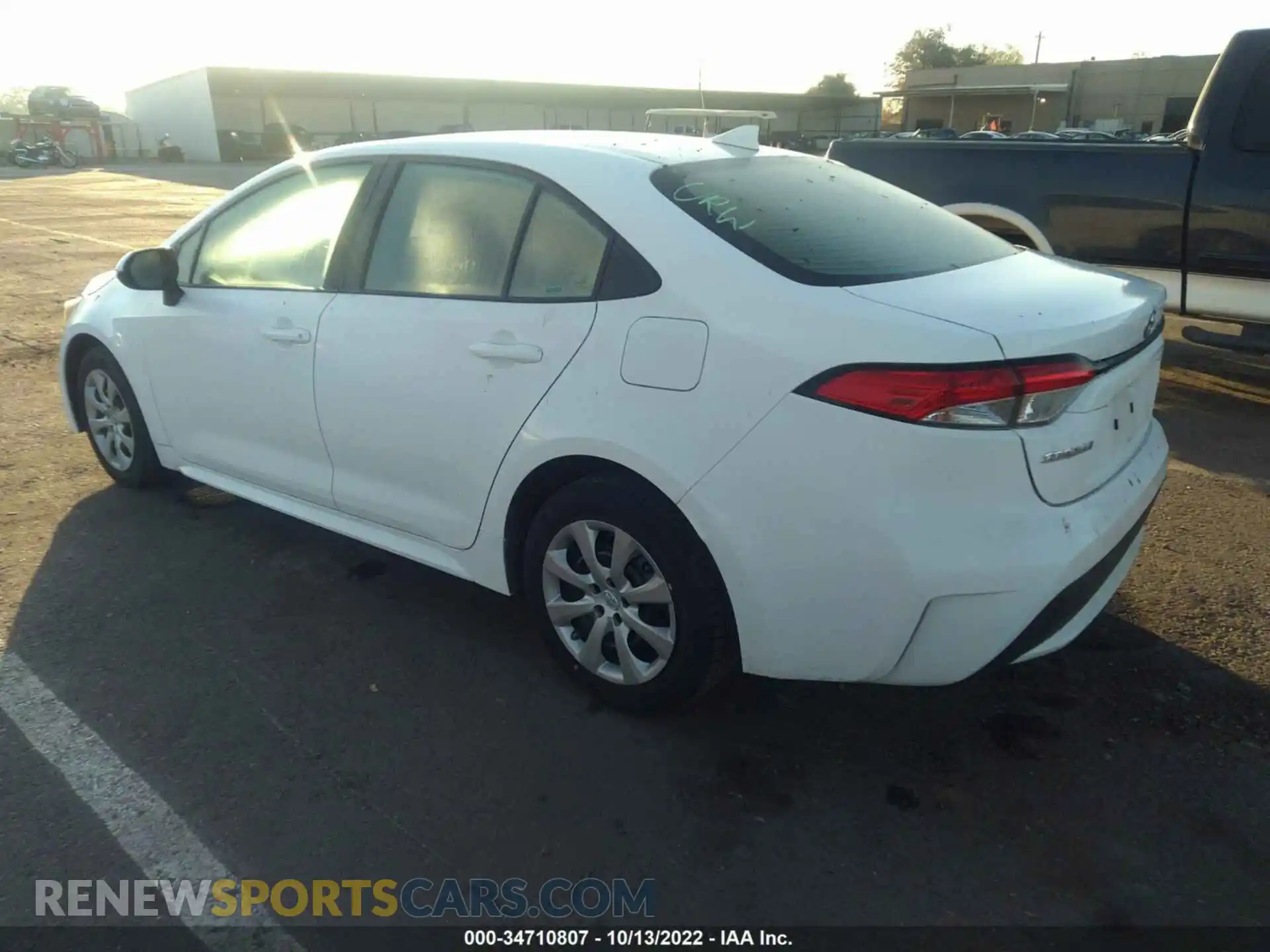 3 Photograph of a damaged car 5YFEPMAE9MP243112 TOYOTA COROLLA 2021