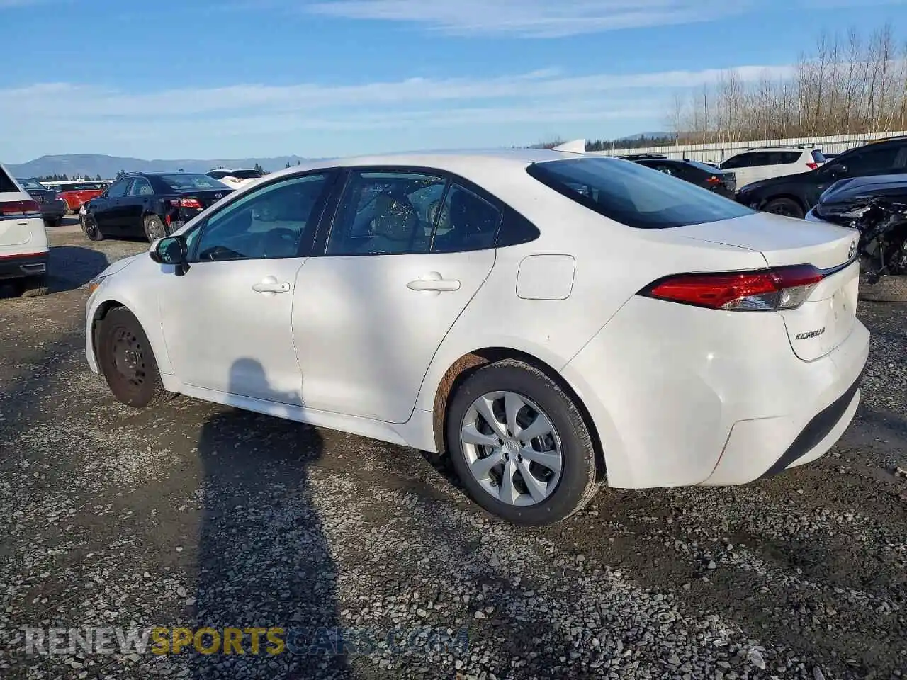 2 Photograph of a damaged car 5YFEPMAE9MP244261 TOYOTA COROLLA 2021