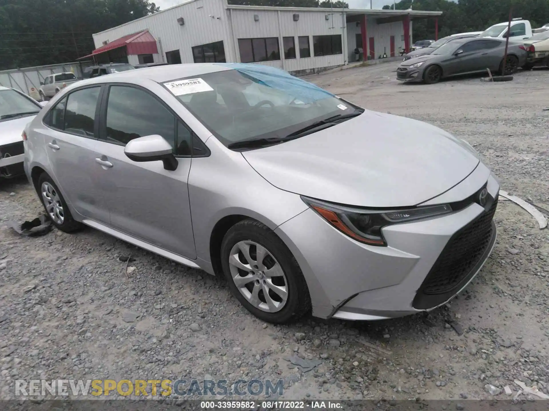 1 Photograph of a damaged car 5YFEPMAE9MP244924 TOYOTA COROLLA 2021