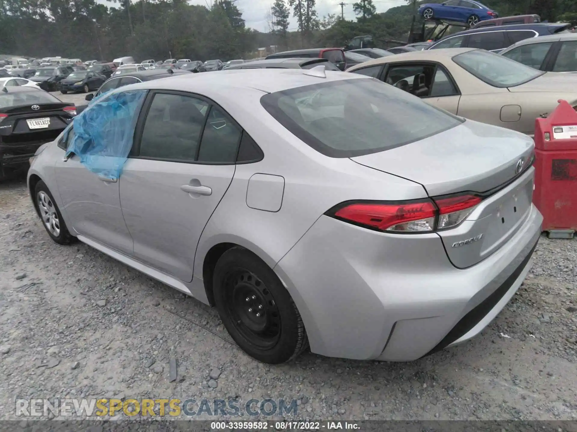 3 Photograph of a damaged car 5YFEPMAE9MP244924 TOYOTA COROLLA 2021