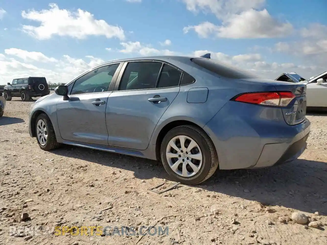 2 Photograph of a damaged car 5YFEPMAE9MP248634 TOYOTA COROLLA 2021