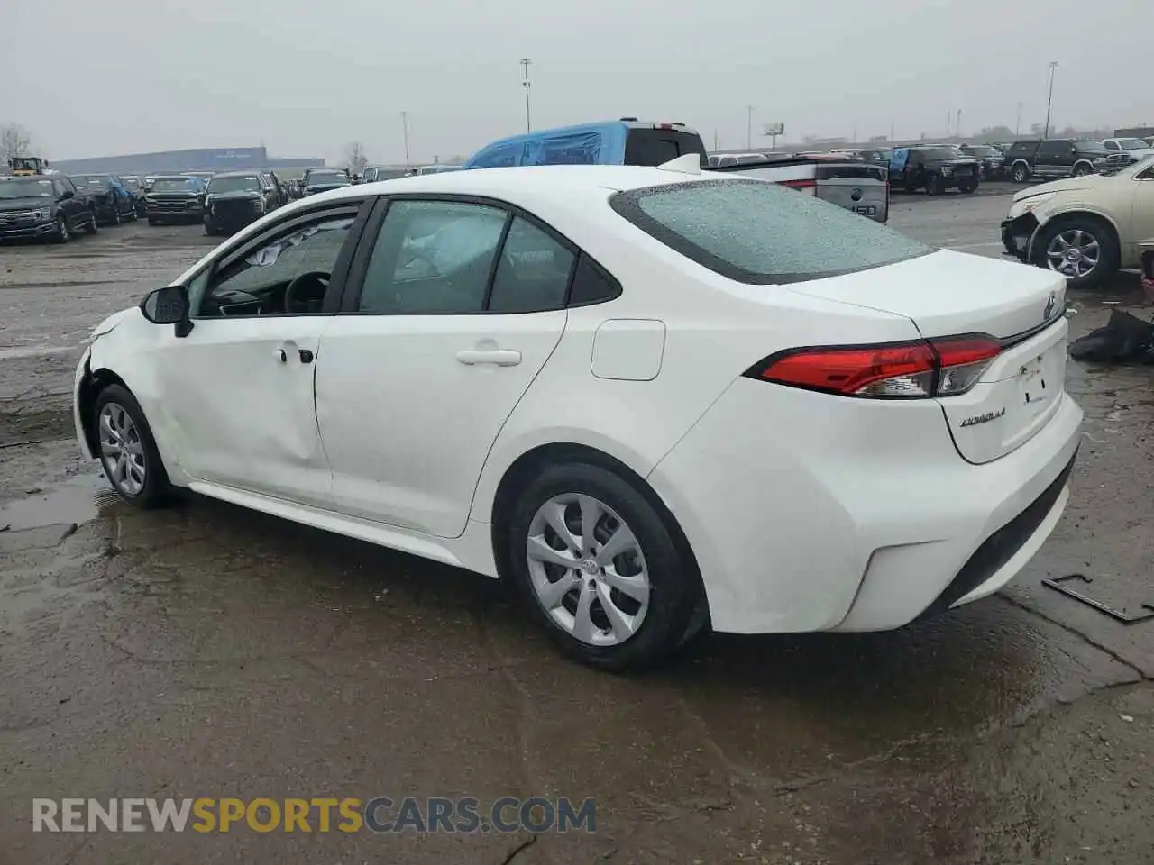 2 Photograph of a damaged car 5YFEPMAE9MP248746 TOYOTA COROLLA 2021