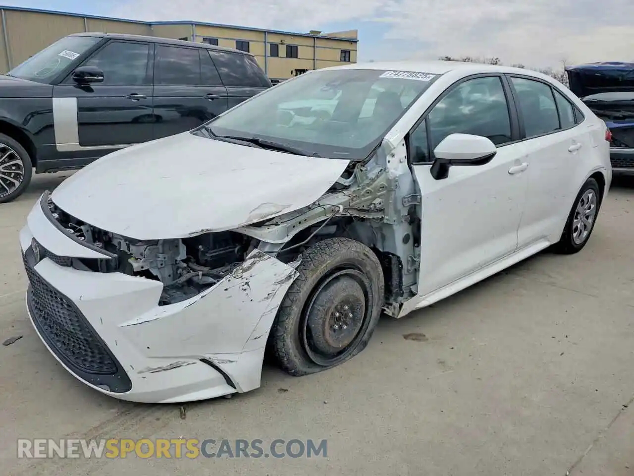 1 Photograph of a damaged car 5YFEPMAE9MP248844 TOYOTA COROLLA 2021
