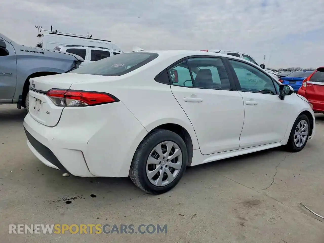 3 Photograph of a damaged car 5YFEPMAE9MP248844 TOYOTA COROLLA 2021