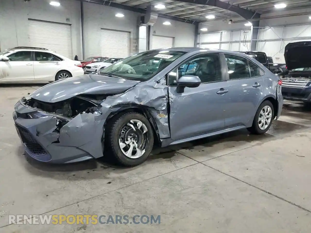 1 fotografías del automóvil dañado 5YFEPMAE9MP251128 TOYOTA COROLLA 2021
