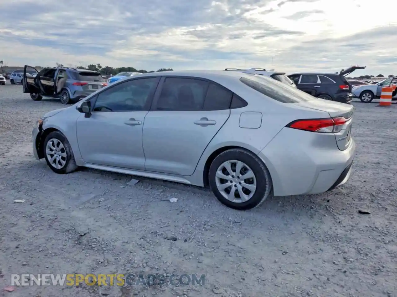 2 Photograph of a damaged car 5YFEPMAE9MP251677 TOYOTA COROLLA 2021