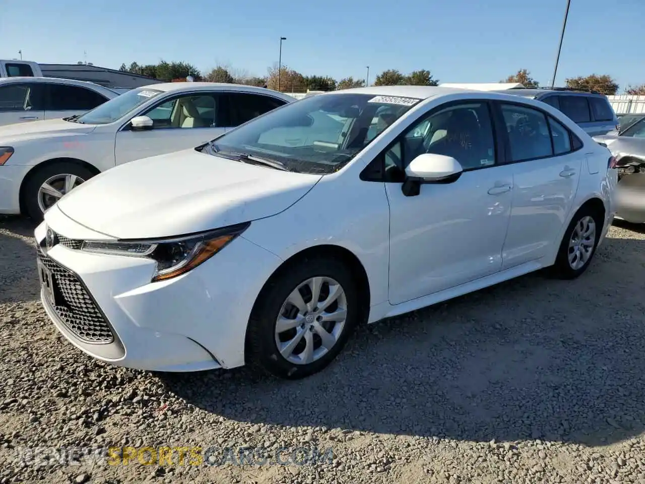 1 Фотография поврежденного автомобиля 5YFEPMAE9MP251761 TOYOTA COROLLA 2021