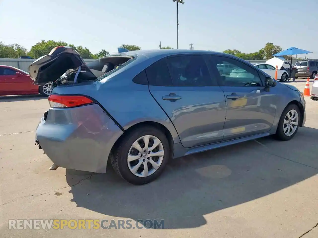 3 Photograph of a damaged car 5YFEPMAE9MP252117 TOYOTA COROLLA 2021