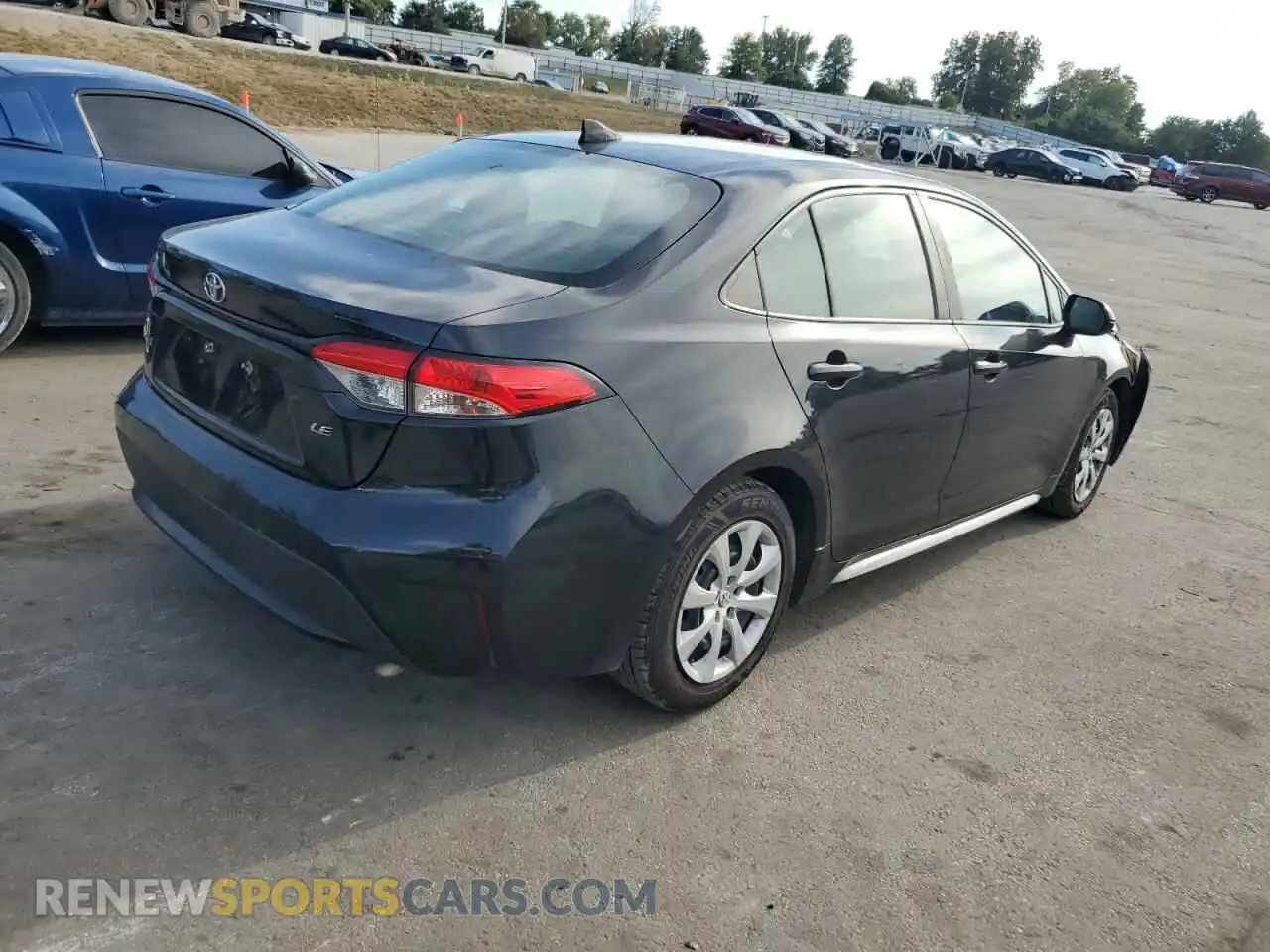 3 Photograph of a damaged car 5YFEPMAE9MP252666 TOYOTA COROLLA 2021