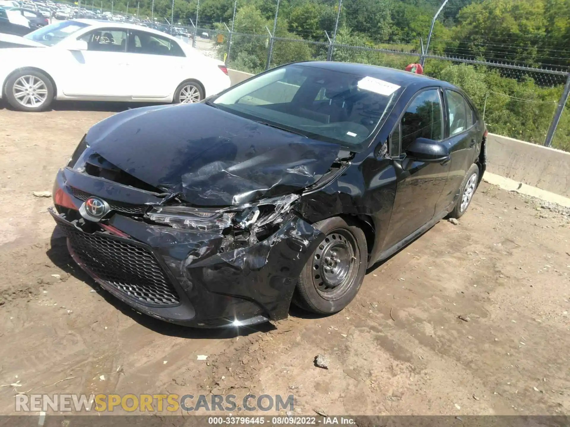 2 Photograph of a damaged car 5YFEPMAE9MP255762 TOYOTA COROLLA 2021