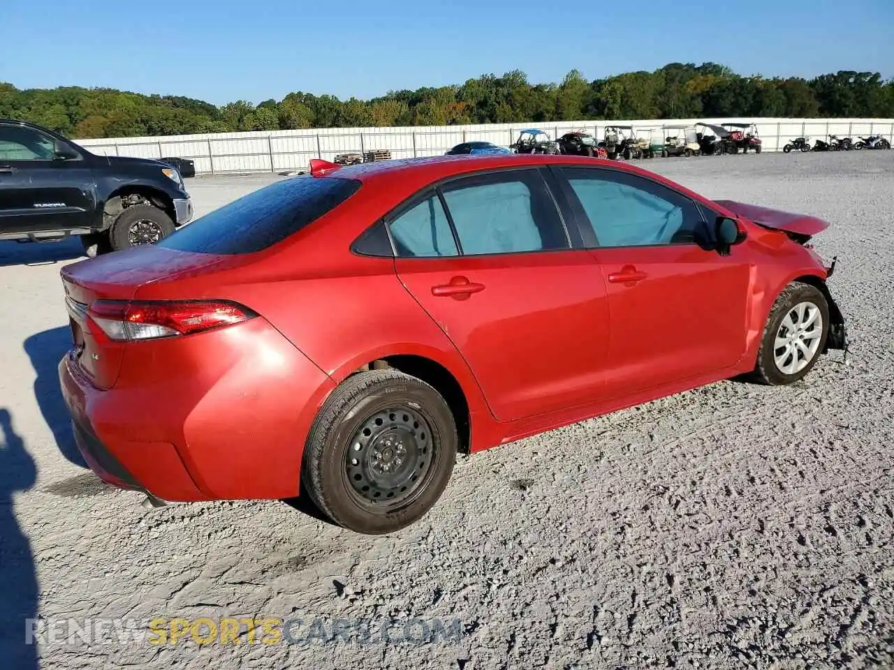 3 Photograph of a damaged car 5YFEPMAE9MP256734 TOYOTA COROLLA 2021