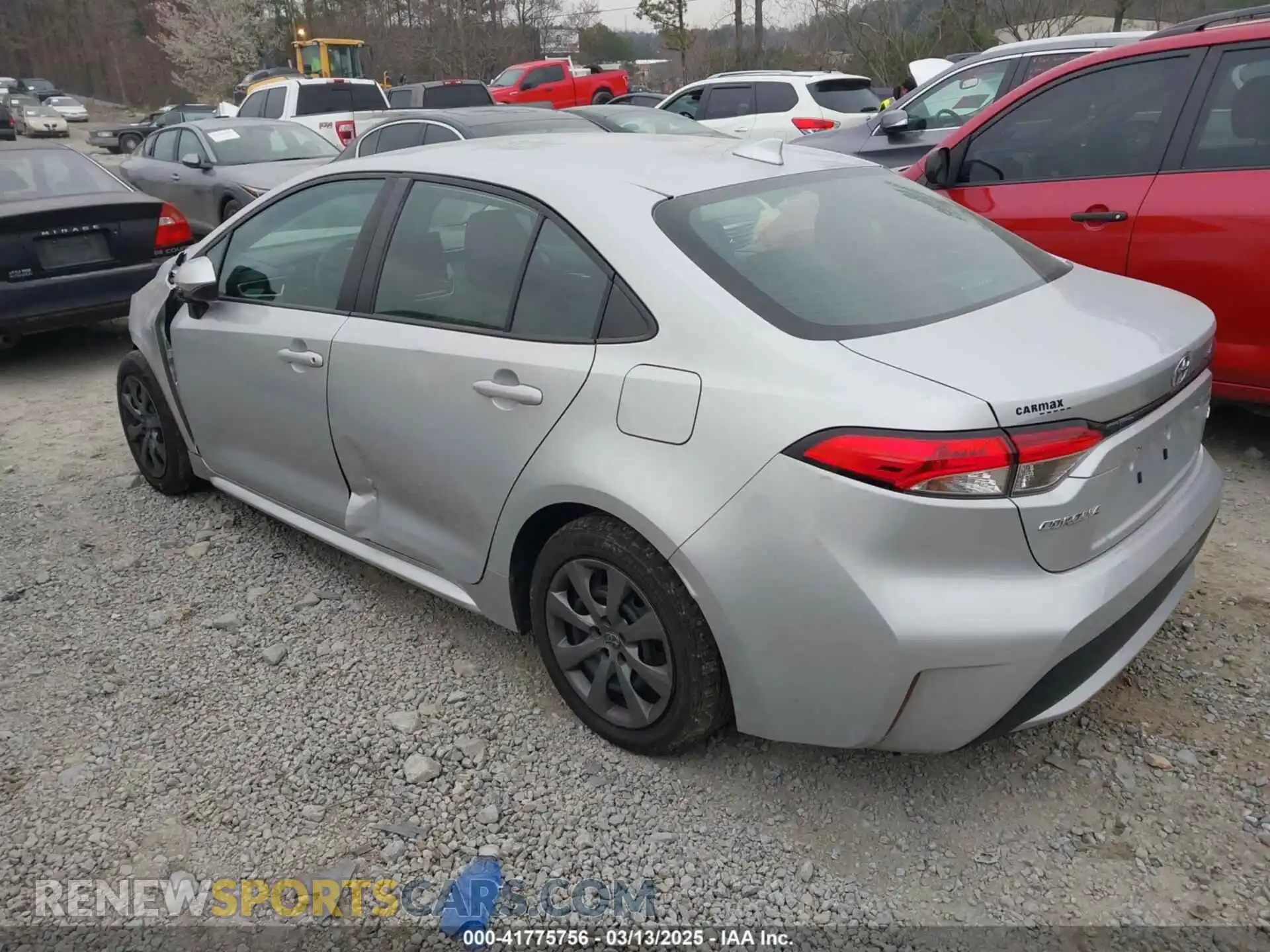 3 Photograph of a damaged car 5YFEPMAE9MP258421 TOYOTA COROLLA 2021
