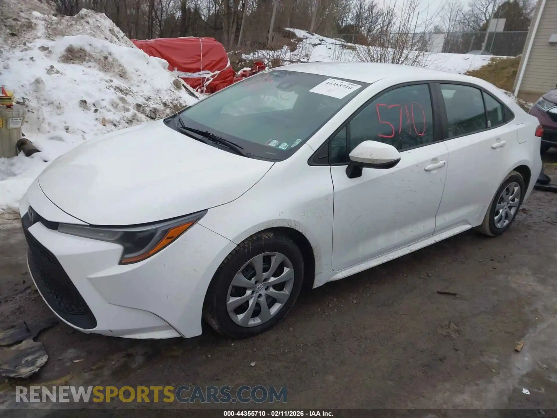 2 Photograph of a damaged car 5YFEPMAE9MP260718 TOYOTA COROLLA 2021