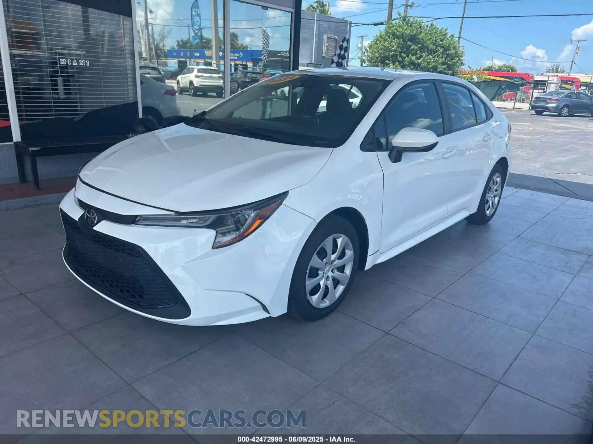 2 Photograph of a damaged car 5YFEPMAE9MP267507 TOYOTA COROLLA 2021