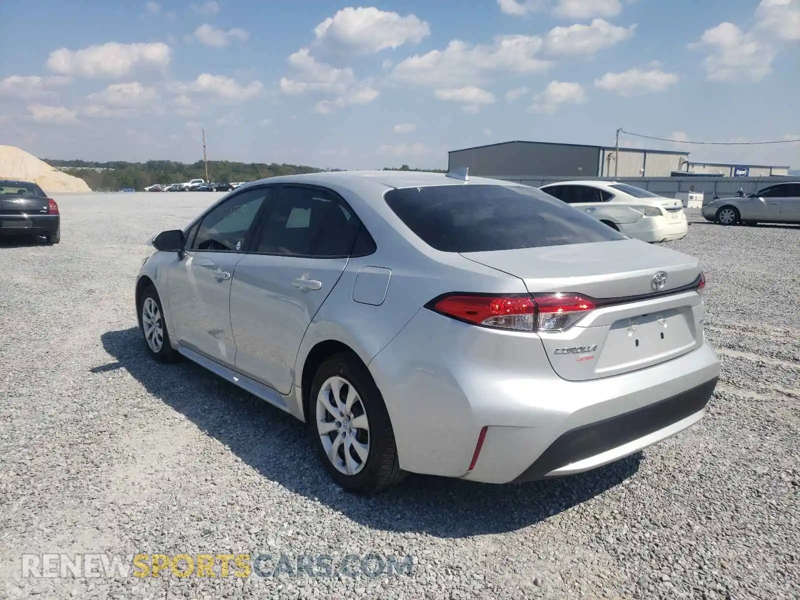 3 Photograph of a damaged car 5YFEPMAE9MP268429 TOYOTA COROLLA 2021