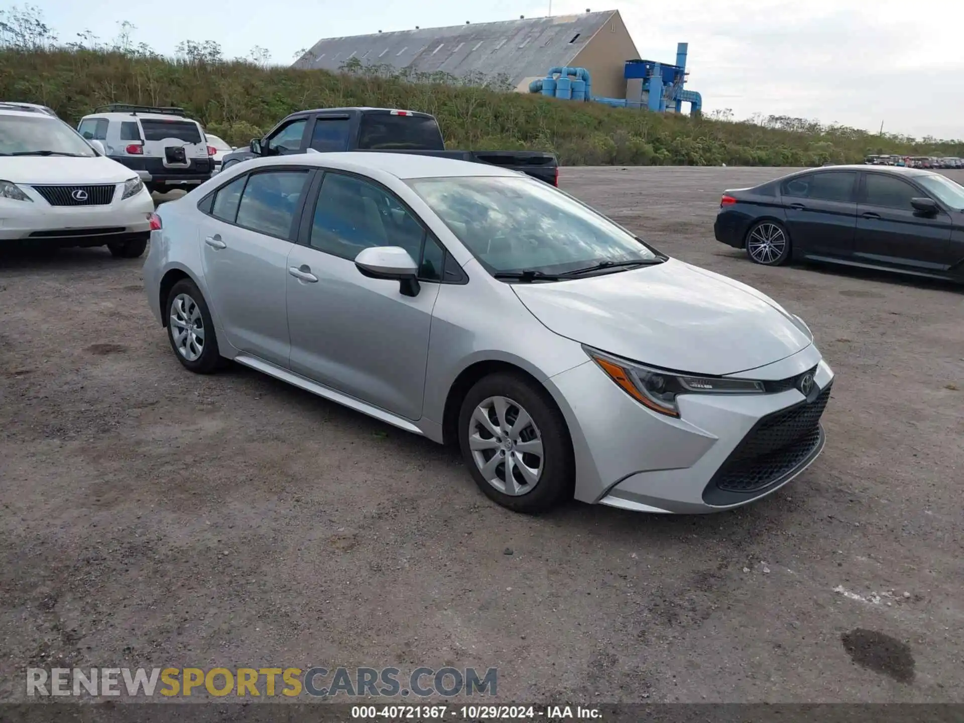 1 Photograph of a damaged car 5YFEPMAE9MP268981 TOYOTA COROLLA 2021