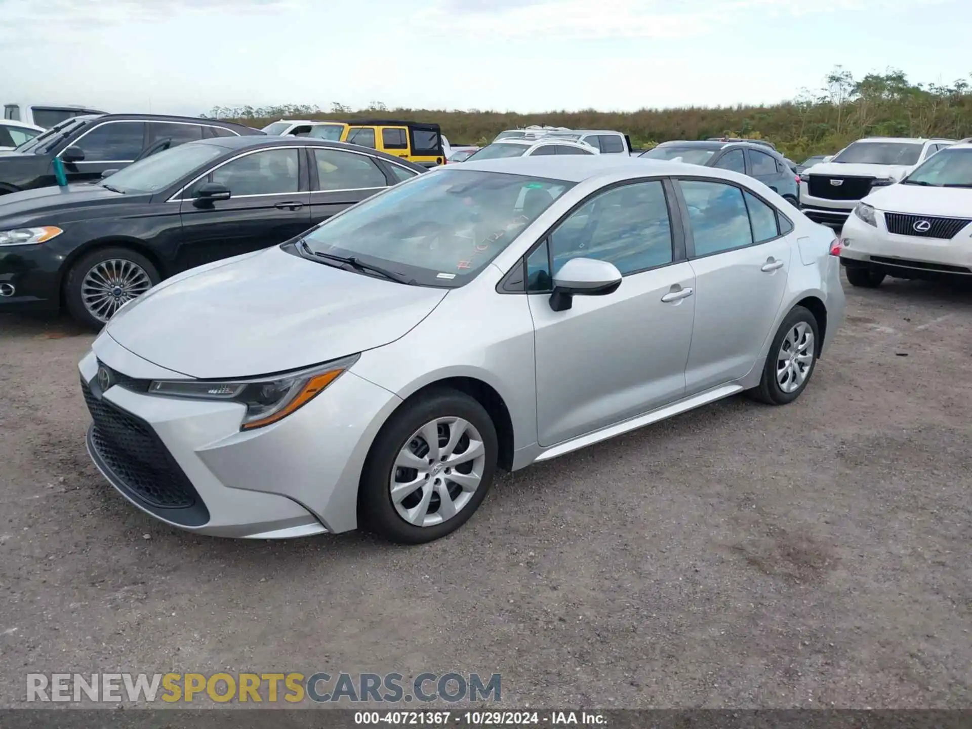 2 Photograph of a damaged car 5YFEPMAE9MP268981 TOYOTA COROLLA 2021
