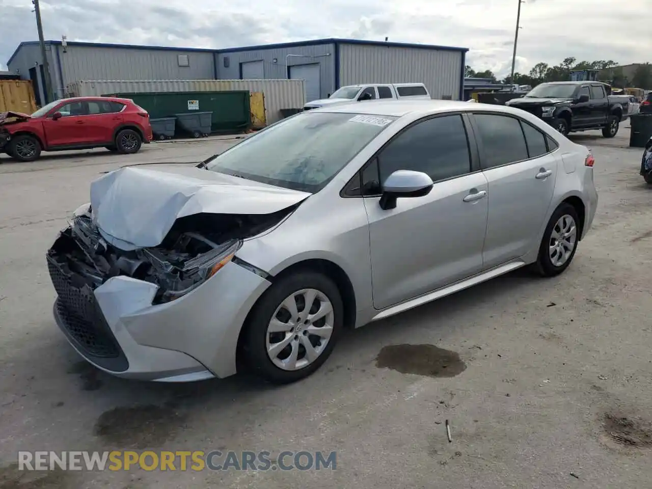 1 Photograph of a damaged car 5YFEPMAE9MP269290 TOYOTA COROLLA 2021