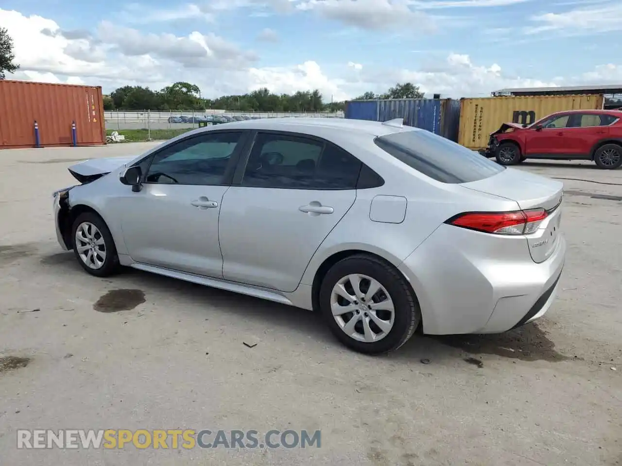 2 Photograph of a damaged car 5YFEPMAE9MP269290 TOYOTA COROLLA 2021