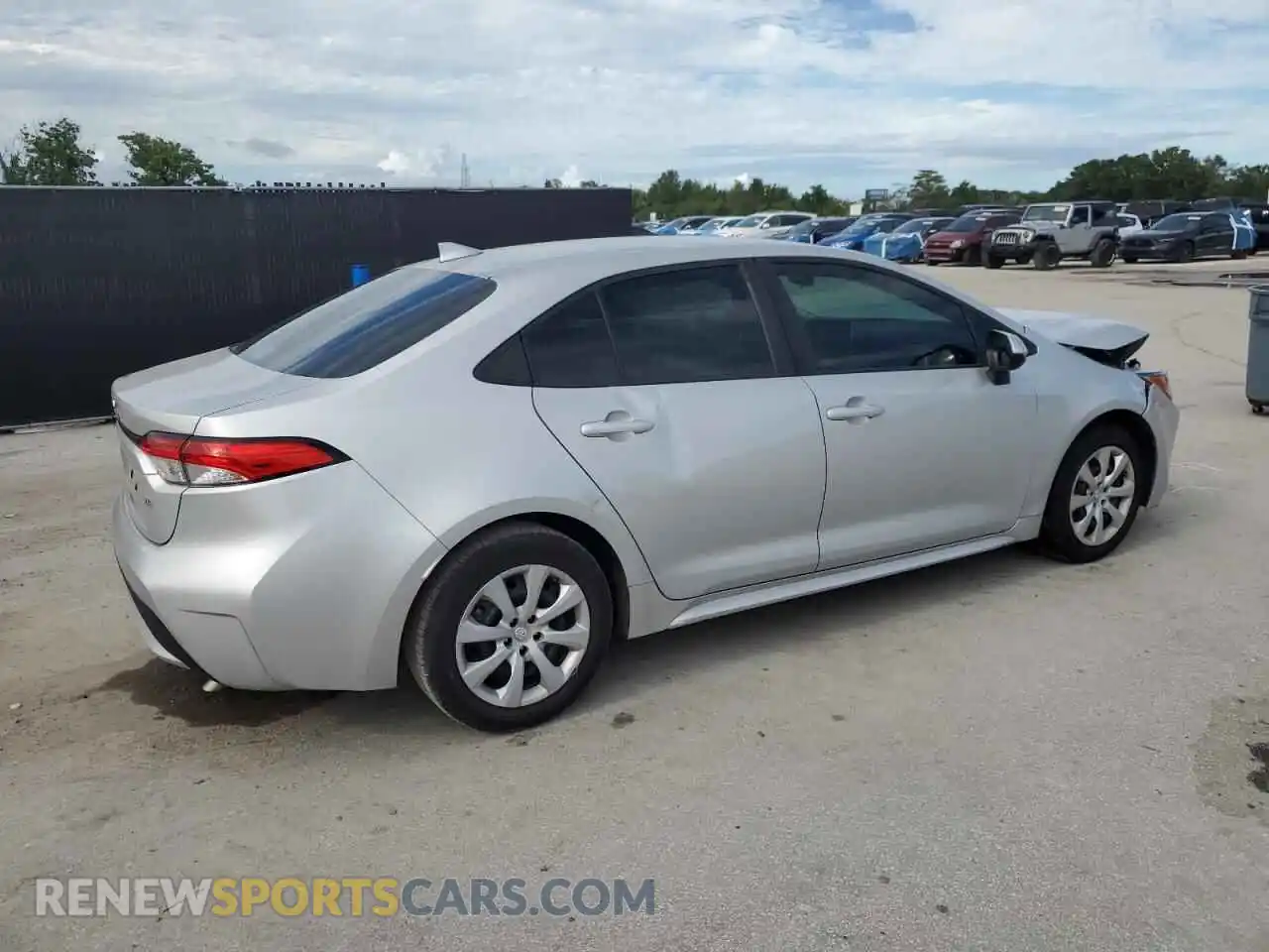 3 Photograph of a damaged car 5YFEPMAE9MP269290 TOYOTA COROLLA 2021