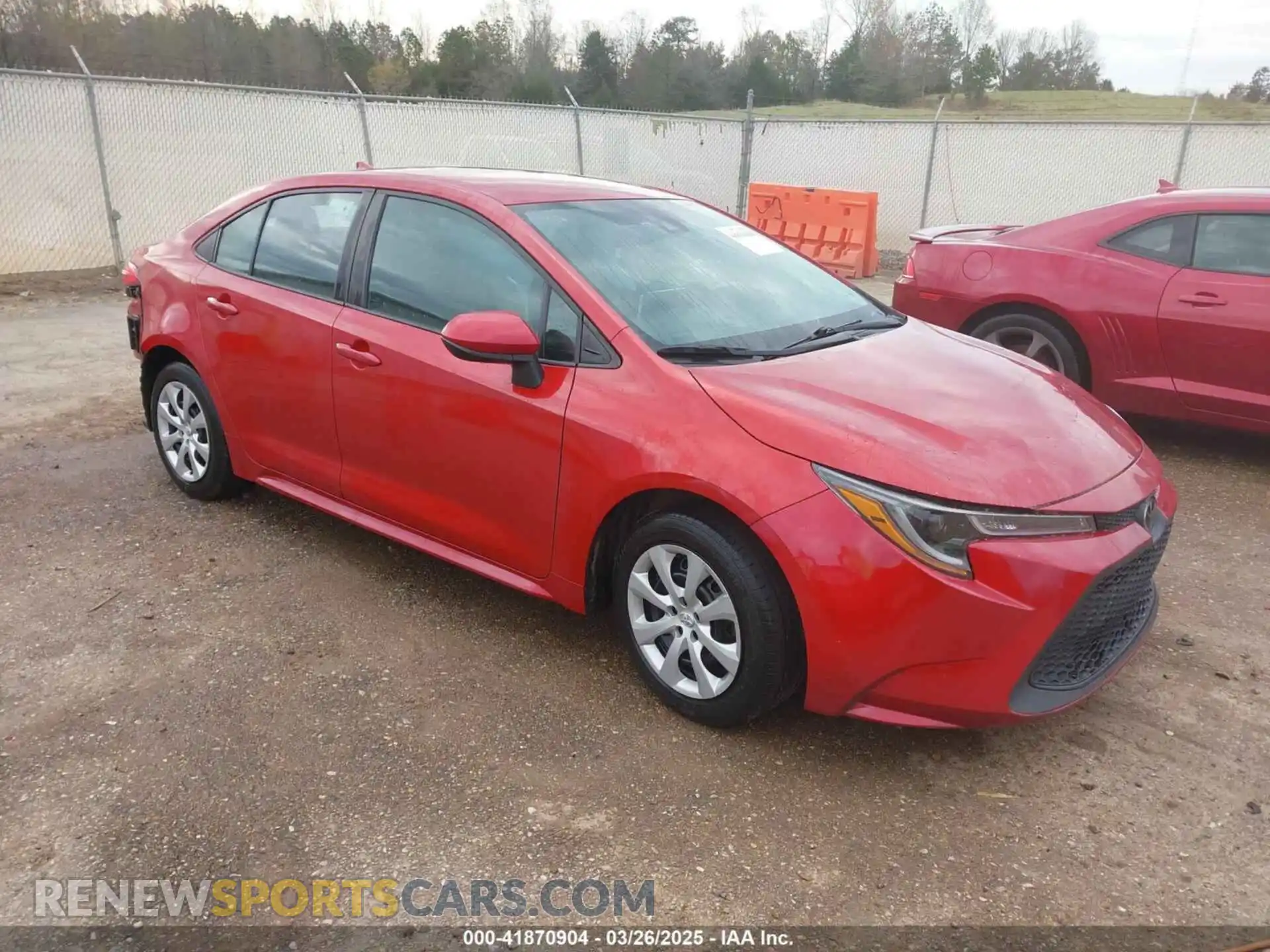 1 Photograph of a damaged car 5YFEPMAEXMP147134 TOYOTA COROLLA 2021