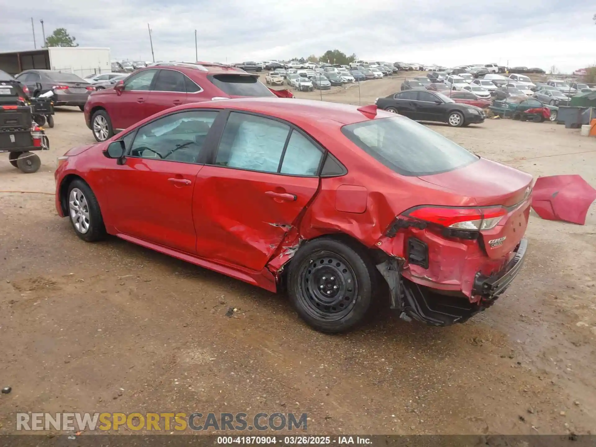 3 Photograph of a damaged car 5YFEPMAEXMP147134 TOYOTA COROLLA 2021