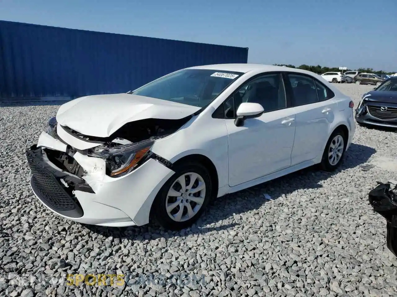 1 Photograph of a damaged car 5YFEPMAEXMP148199 TOYOTA COROLLA 2021