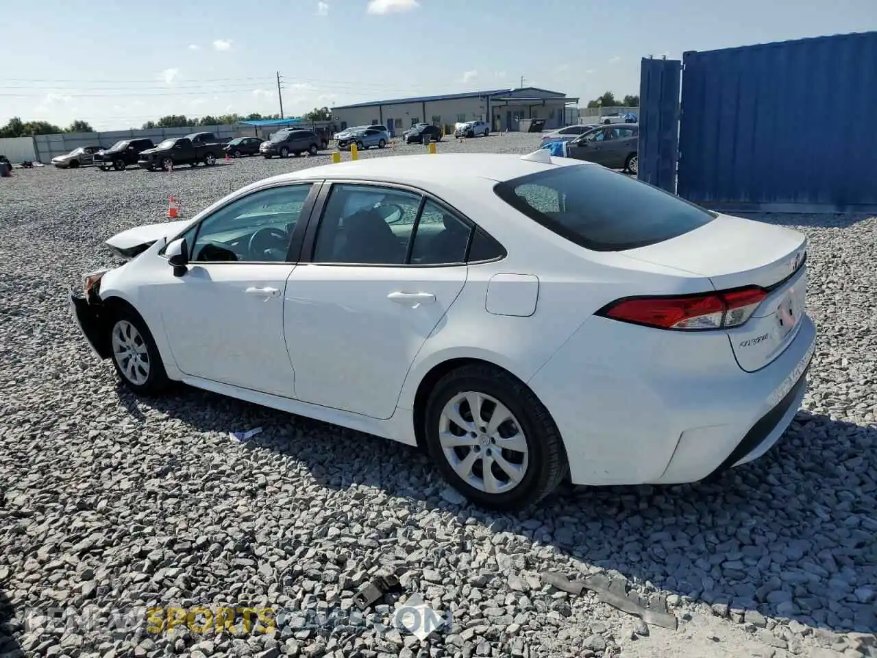 2 Photograph of a damaged car 5YFEPMAEXMP148199 TOYOTA COROLLA 2021