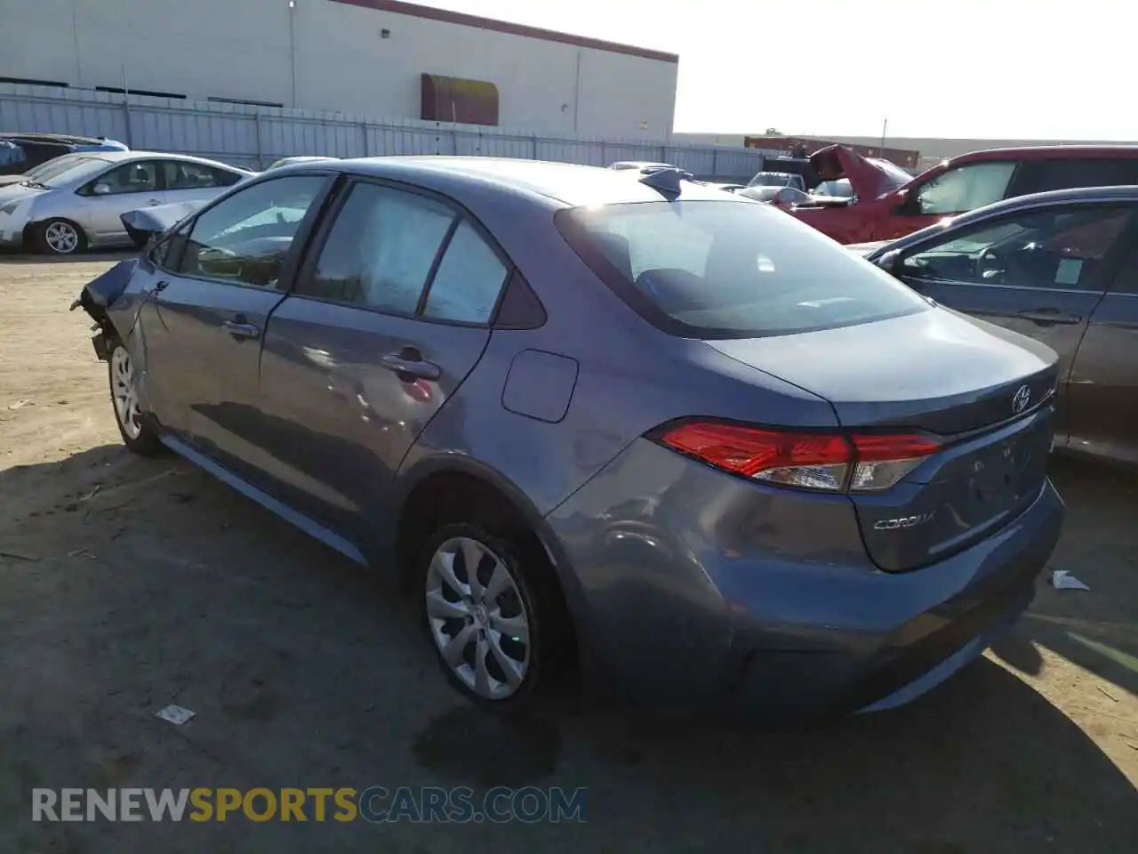 2 Photograph of a damaged car 5YFEPMAEXMP151023 TOYOTA COROLLA 2021